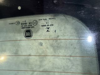 FIAT ABARTH 500 πίσω παρμπρίζ γνήσιο-thumb-2
