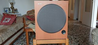 Subwoofer Sony SA-WM500 (110W, 12") & DVD Player Philips DVP 520/02