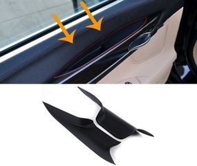 Εσωτερική Λαβή Για BMW Σειρά 7 F01 F01 F02 F03 F04 / Πίσω Δεξιά Πόρτα / Μαύρο Χρώμα CDH0133B