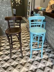 Ξύλινες Καρέκλες Μπαρ Μπιστρό