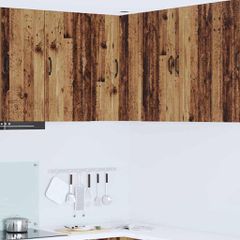 Ντουλάπα Γωνίας PORTO Παλιό ξύλο 57 x 57 x 80 εκ. 885433