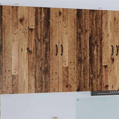 Ντουλάπα Τοίχου PORTO Παλιό ξύλο 80 x 31 x 100 εκ. 885503