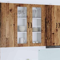 Ραφιέρα τοίχου PORTO Παλιό ξύλο 80 x 31 x 100 εκ. 885513
