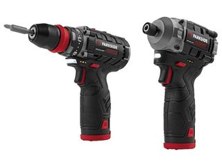 PARKSIDE PERFORMANCE® Σετ 12V Δραπανοκατσάβιδο »PBSPA 12 E4« + Κρουστικό Κλειδί Μπαταρίας »PDSSAP 12 B1«