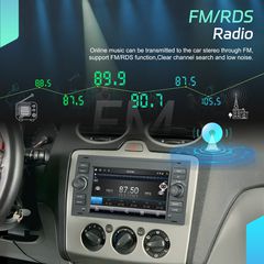 Ford Kuga (2007-2012) 7” Android Car Stereo 6+128GB – Ασύρματο CarPlay & Android Auto, GPS, WiFi, RDS, Bluetooth, OEM Συμβατότητα-thumb-9