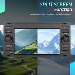 Ford Kuga (2007-2012) 7” Android Car Stereo 6+128GB – Ασύρματο CarPlay & Android Auto, GPS, WiFi, RDS, Bluetooth, OEM Συμβατότητα-thumb-5