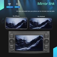 Ford Kuga (2007-2012) 7” Android Car Stereo 6+128GB – Ασύρματο CarPlay & Android Auto, GPS, WiFi, RDS, Bluetooth, OEM Συμβατότητα-thumb-6