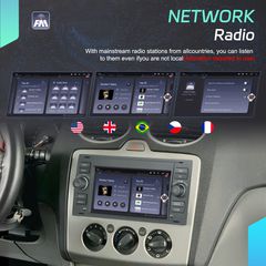 Ford Kuga (2007-2012) 7” Android Car Stereo 6+128GB – Ασύρματο CarPlay & Android Auto, GPS, WiFi, RDS, Bluetooth, OEM Συμβατότητα-thumb-21