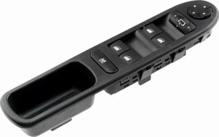 Carro Διακόπτης, γρύλος παραθύρου PEUGEOT, 207, [2006-2015], 1.4L, Hatchback   PEUGEOT, 207, [2006-2015], 1.6L, Hatchback   PEUGEOT, 207 SW, [2007-2013], 1.6L, Estate