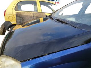 καπό Opel Corsa C  μαύρο-thumb-2