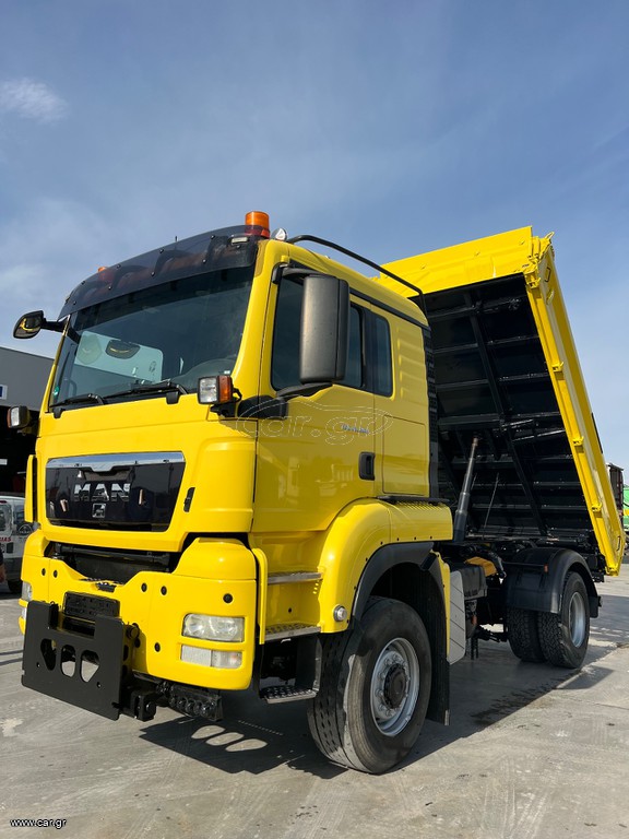 Ανατροπή MAN 2011 TGS 18.360 4X4 MEILLER KIPPER