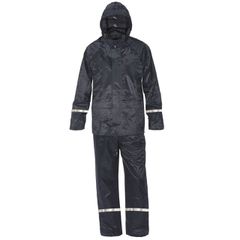 Αδιάβροχο σετ εργασίας με ανακλαστικά CXS Profi blue