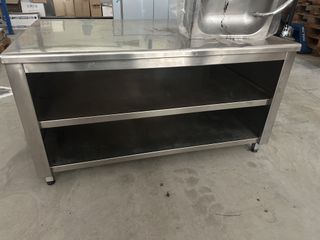 Πάγκος εργασίας inox