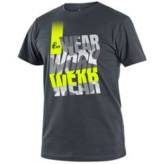 T-Shirt Ανδρικό Ελαστικό CXS Workwear anthracite-yellow