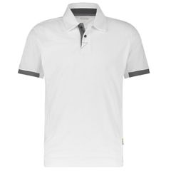 Μπλουζάκι Polo Αντηλιακό (UPF 50+) Dassy Traxion white/anthracite grey