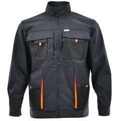 Σακάκι Εργασίας Sara King 245 graphite/orange