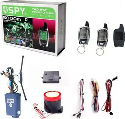 SPY - TWO WAY MOTORCYCLE ALARM