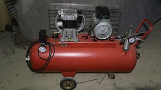Κοφλέρ αέρος - αεροσυμπιεστής 2HP  100L μονοφασικό σαν καινούργιο