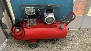Κοφλέρ αέρος - αεροσυμπιεστής 2HP  100L μονοφασικό σαν καινούργιο