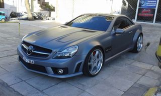 Mercedes-Benz SL 65 AMG 2009 WIDE BODY BLACK SERIES FROM GERMANY 20"ΟΖ- KLEMMAN ΟRIGINAL-thumb-62