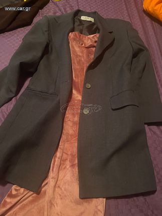 Σακάκι Μαντώ σε ανθρακί Μ