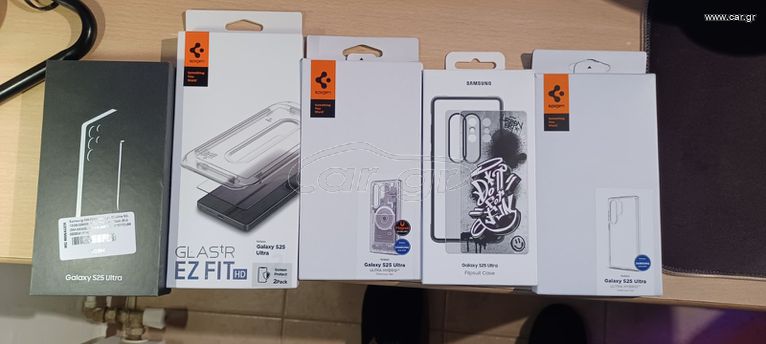 1,5 μήνα ΜΟΝΟ στην κατοχή μου το Samsung Galaxy S25 Ultra 5G Dual SIM (12/256GB) Titanium Black μαζί με 3 θήκες και τζαμάκι προστασίας