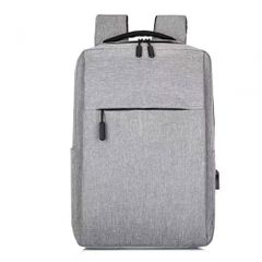 Laptop backpack BP-02, 15.6", Γκρί - FTT15-45286