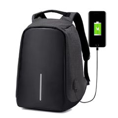 Laptop backpack BP-01, 15.6", Μαυρο - FTT15-45283