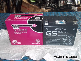 ΜΠΑΤΑΡΙΑ GS JAPAN GT12Β-4 [+-]GS