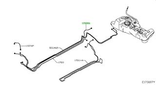 ΣΩΛΗΝΑΣ ΚΑΥΣΙΜΟΥ  NISSAN JUKE  F15   175021KN0A