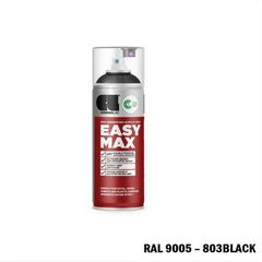 Σπρέι Easy Max satine COSMOS Lac 400ml - RAL 9005 BLACK MAT