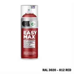Σπρέι Easy Max satine COSMOS Lac 400ml - RAL 3020 TRAFFIC RED