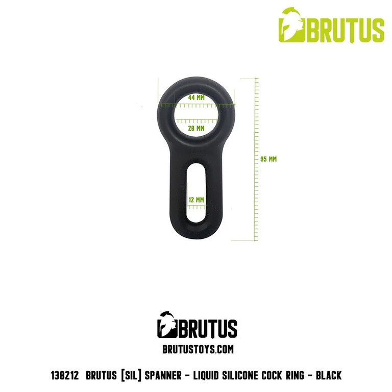 BRUTUS Spanner - Liquid Silicone Cock Ring