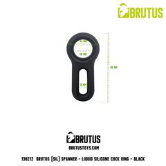 BRUTUS Spanner - Liquid Silicone Cock Ring