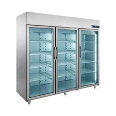 Θάλαμος Βιτρίνα Συντήρηση με 3 Γυάλινες Πόρτες, διαστάσεων 205x82x207cm UB 205 BAMBAS FROST