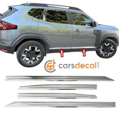 Dacia Duster 24+ Διακοσμητικά Νίκελ Πορτών