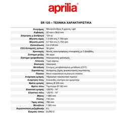 Aprilia SR 125 2025-thumb-1