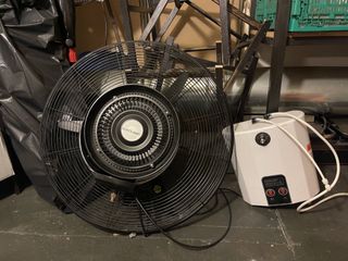 Ανεμιστήρας Eurolamp Τοίχου Υδρονέφωσης