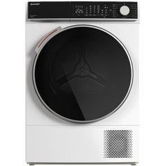 Sharp KD-NHL8S9GWC Στεγνωτήριο 8kg με Αντλία Θερμότητας