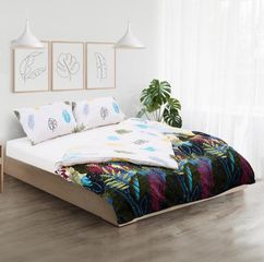 Heinner HR-KGBED-132-LRA Σετ Σεντόνια Διπλά 200x220εκ. Lora 4τμχ
