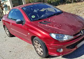 Peugeot 206 2004 CABRIO-1ο χερι-Παραδοση απο 01/04/2026' φρεσκοβαμμενο