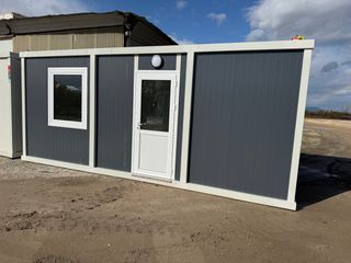 Κοντέινερ 2026 Καινούργιο container 6 x2,40 με wc ετοιμοπαράδοτο γκρί-thumb-4