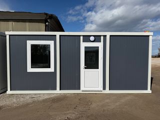 Κοντέινερ 2026 Καινούργιο container 6 x2,40 με wc ετοιμοπαράδοτο γκρί-thumb-6