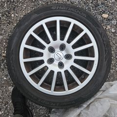 nissan juke Ζάντες αλουμινίου 17 απο  5×114 + λαστιχα-thumb-1