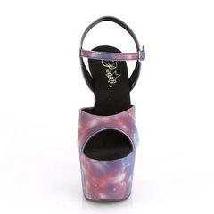 Pleaser High Heels Reflective Galaxy Effect 17.8cm Adore-709REFL