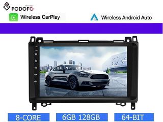 Mercedes Benz Viano W639 (2006-2014) Android 13 Οθόνη 9" | 6GB RAM +128GB ROM | Ασύρματο CarPlay & Aσύρματο Android Auto | GPS | WiFi | DSP