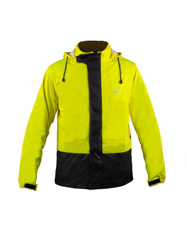 Nordcode Rain Stretched Αδιάβροχο Jacket Black/Fluo