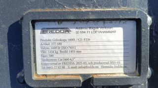 DIGGING BUCKET 1600L, SN 277-S80-thumb-3