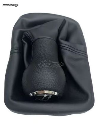 Λεβιές (Φούσκα) 5 ταχυτήτων με φυσούνα & τελάρο VW NEW BEETLE 1998-2010 • ΜΑΥΡΟ • ΜΠΕΖ • ΓΚΡΙ-thumb-2