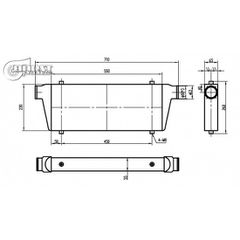 Intercooler 550x230x65 Boost Products EAUTOSHOP GR-thumb-2
